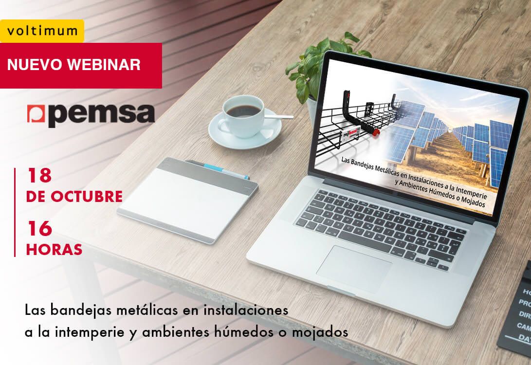 Pemsa convoca un Webinar Gratuito sobre instalaciones en ambientes agresivos