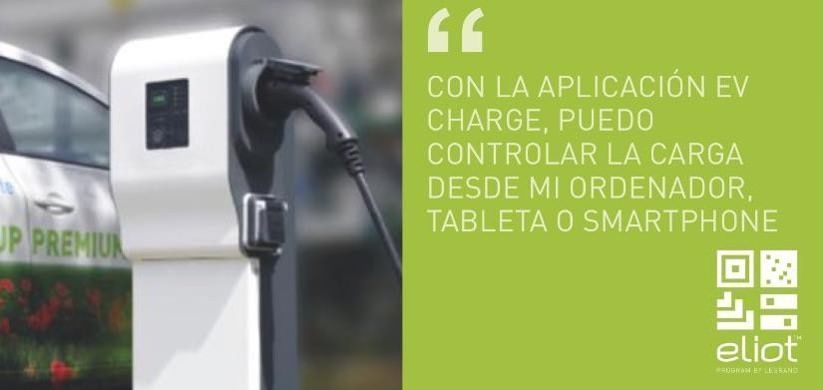 GreenUp Legrand - Sistema de recarga vehiculo electrico control desde el movil