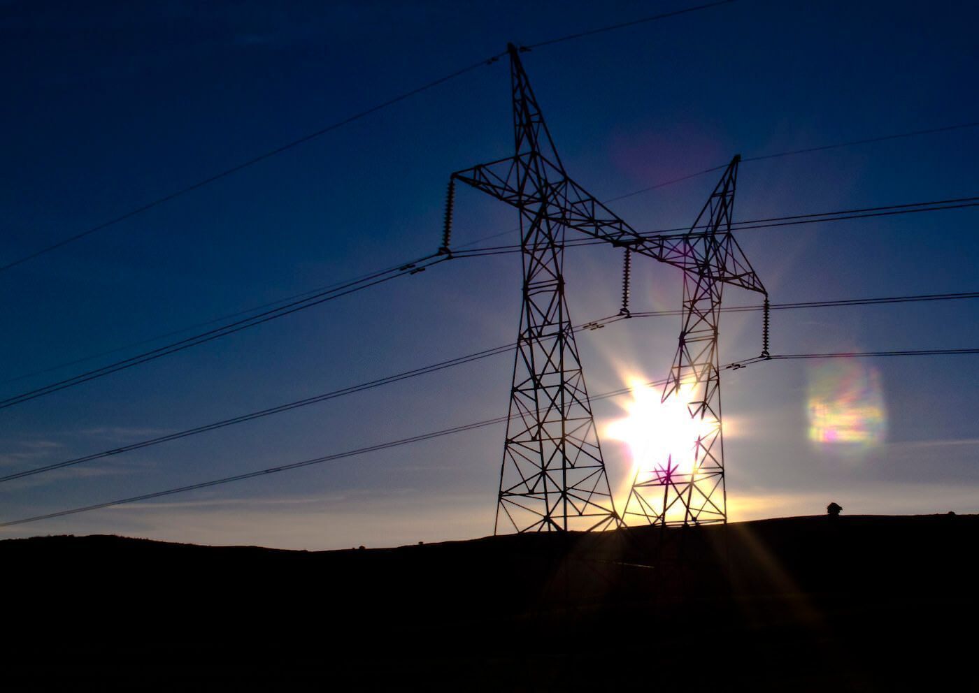 Torreta de Alta Tensión cerca de Vitoria