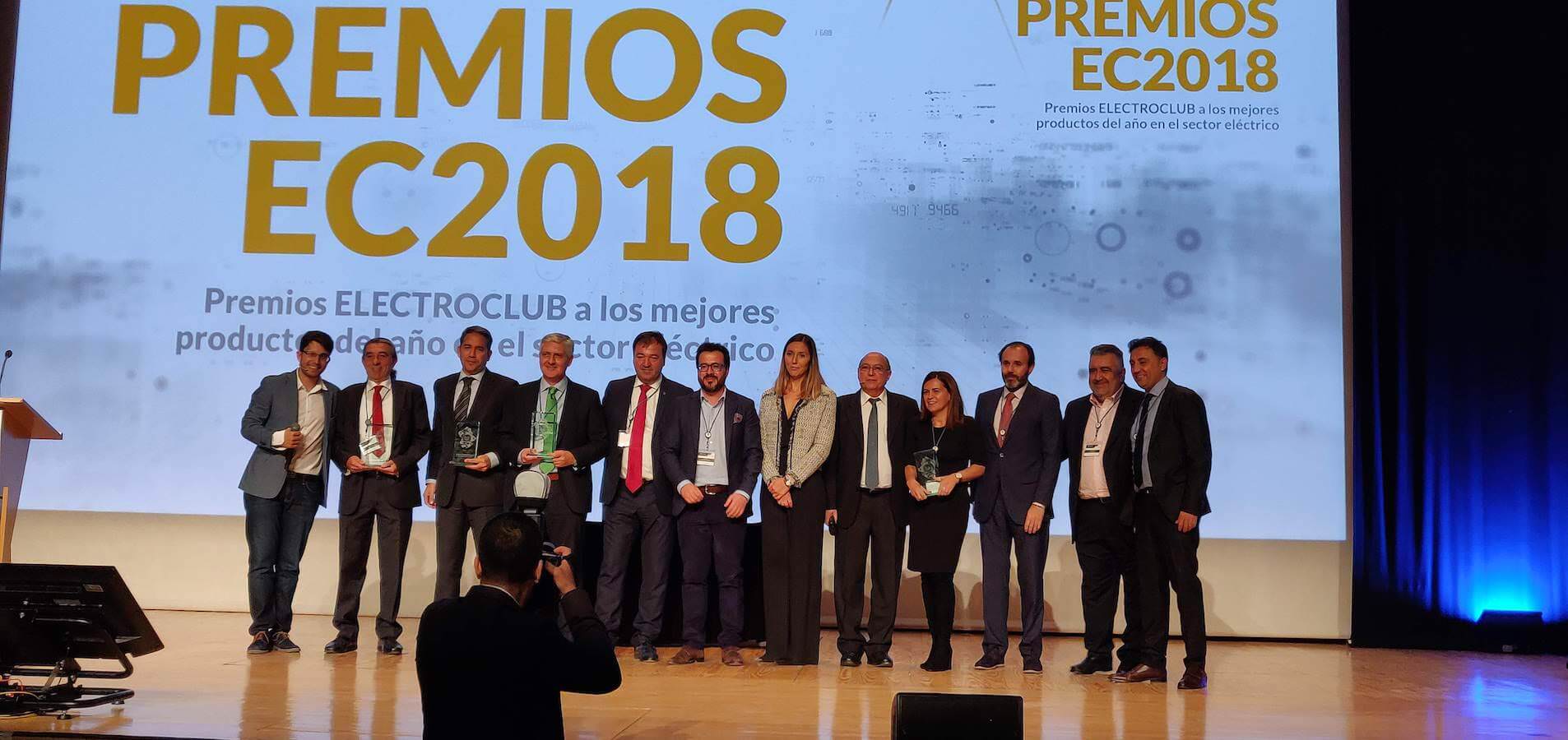 El Sensor ABB KNX Tacteo, mejor producto del año en los Premios 2018 de Electroclub