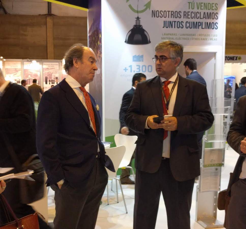 Alfredo Berges en un momento de la rueda de prensa sobre economía circular