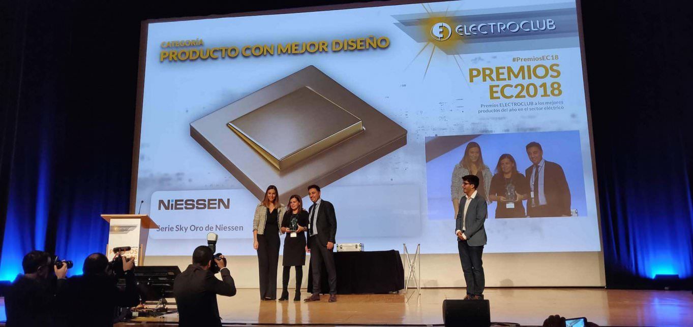 El Sensor ABB KNX Tacteo, mejor producto del año en los Premios 2018 de Electroclub