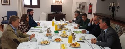 Desayuno sobre el reciclaje en Extremadura