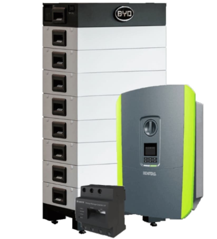 Batería de BYD ganadora del premio a mayor acumulacion