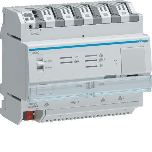 Hager conecta los universos IP y KNX con su nuevo controlador IoT