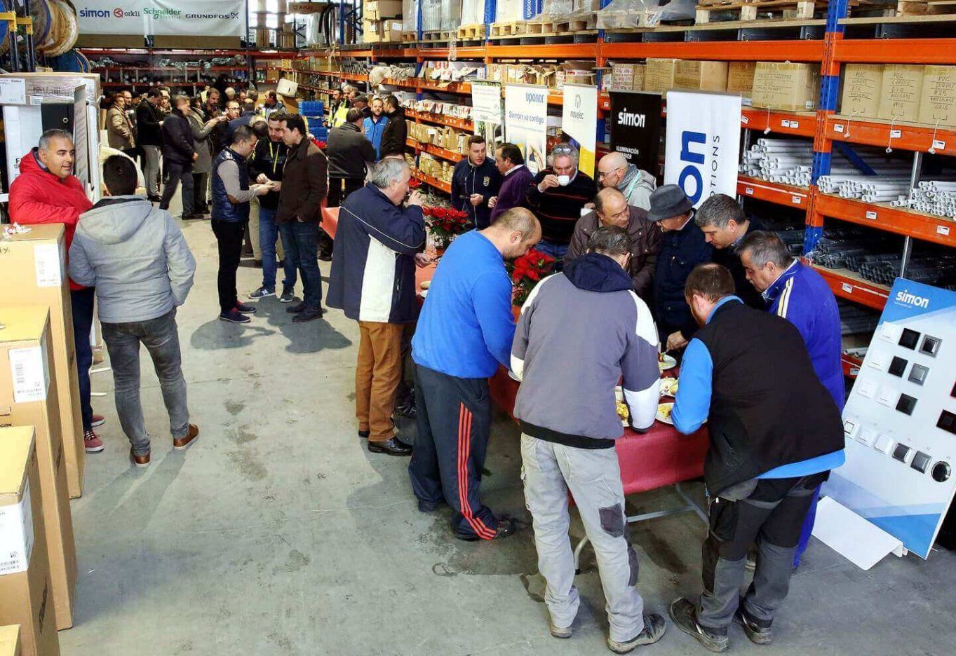 Novelec Eresma celebra un evento con sus clientes