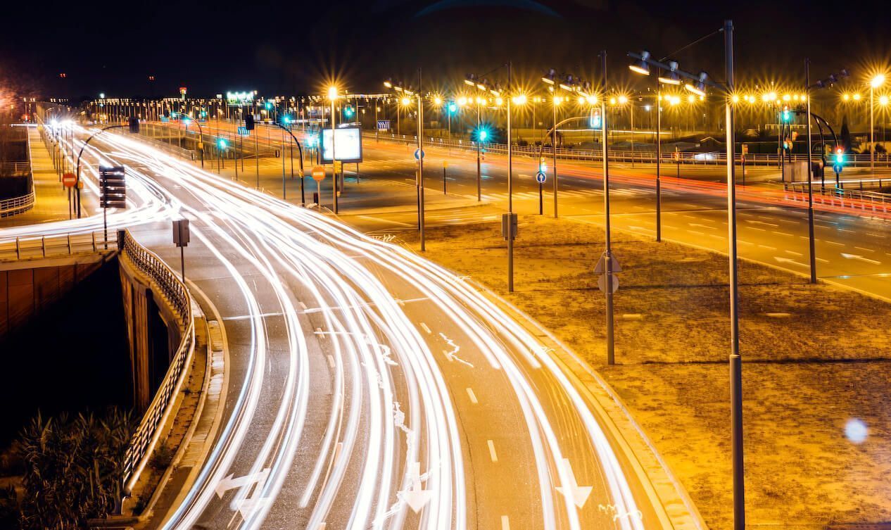 Iluminación de carreteras en la UE