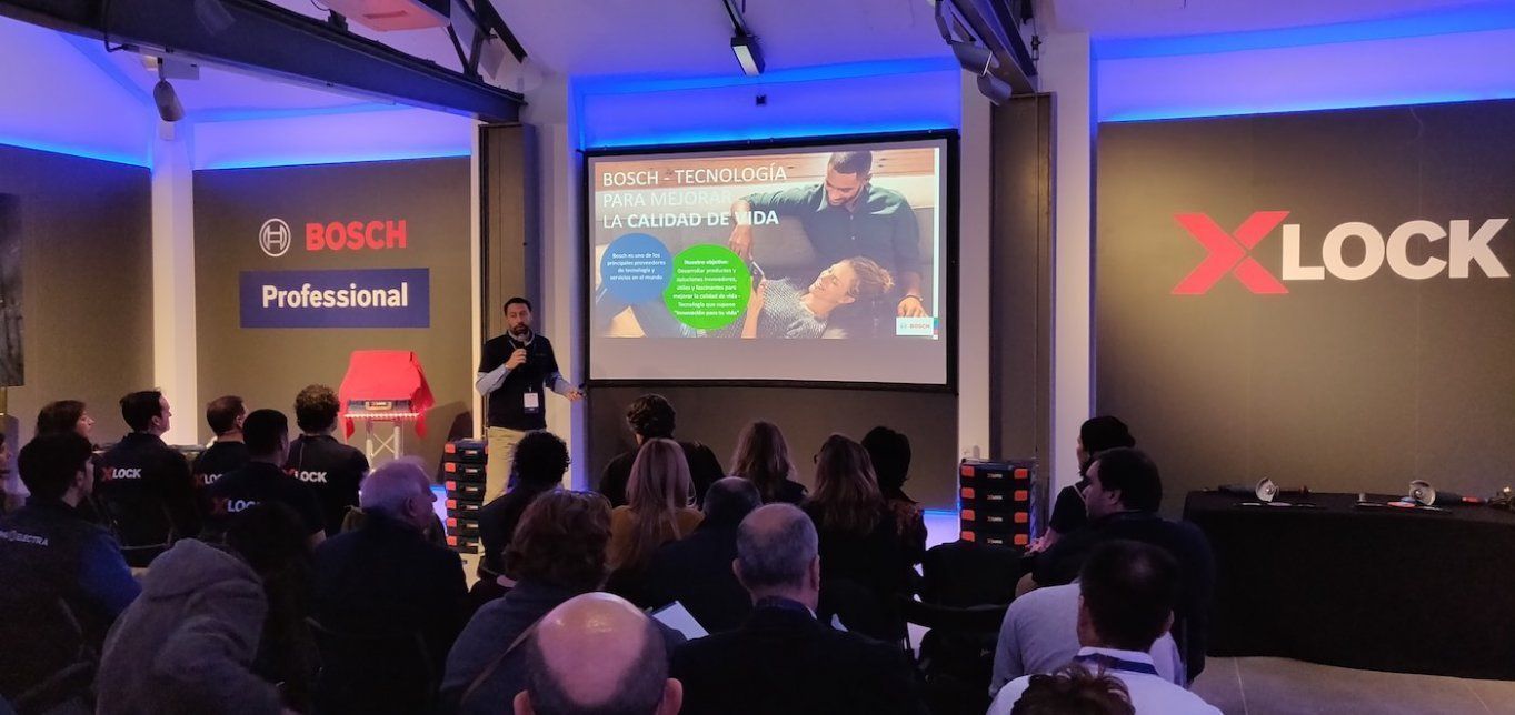 Presentación de X-Lock de Bosch en Madrid 14 de enero 2019