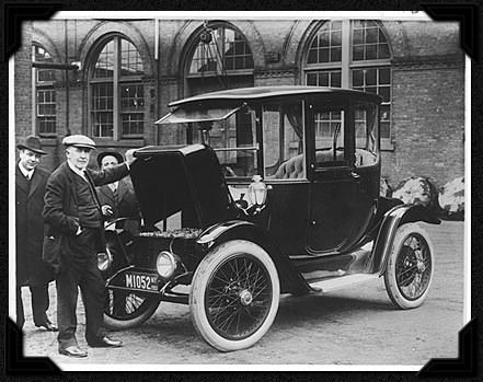 coche eléctrico Edison 1913