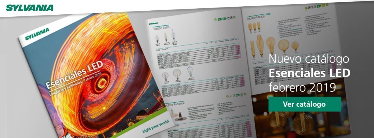 Sylvania estrena su catálogo Esenciales LED