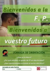 "Bienvenidos a la Formación Profesional, bienvenidos a vuestro futuro" nuevo proyecto de AIECS