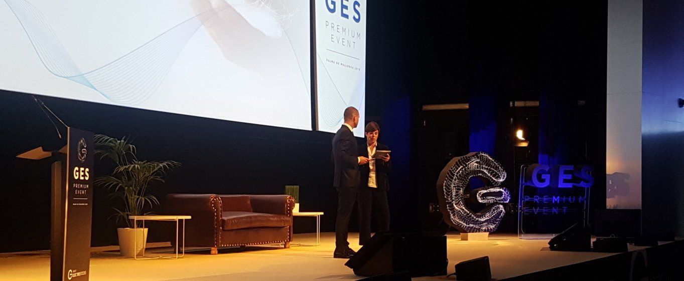 Iñaki Aramburu y Samanta Villar presentan el GES Premium Event 2019