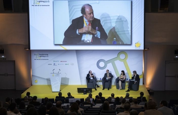 Un momento de la última edición presencial de Transforming Lighting