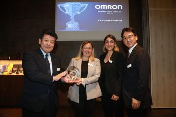 RS Components recibe premio de Omron Award