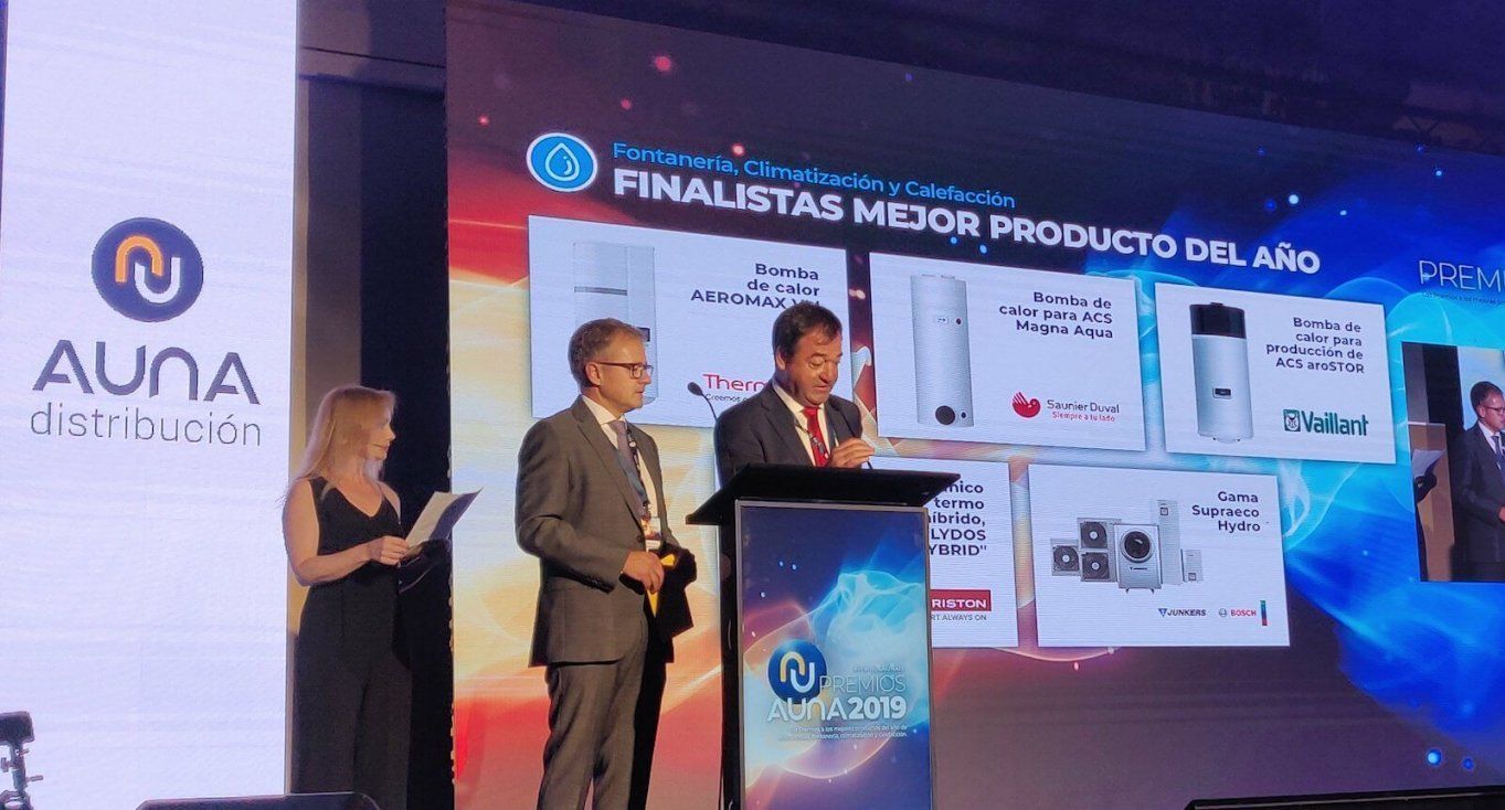 Andrés Mateo y Jacinto Ragués, presidente y vicepresidente de Auna Distribución respectivamente