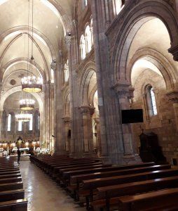 Sylvania ilumina la Basilica de Covadonga, en Asturias