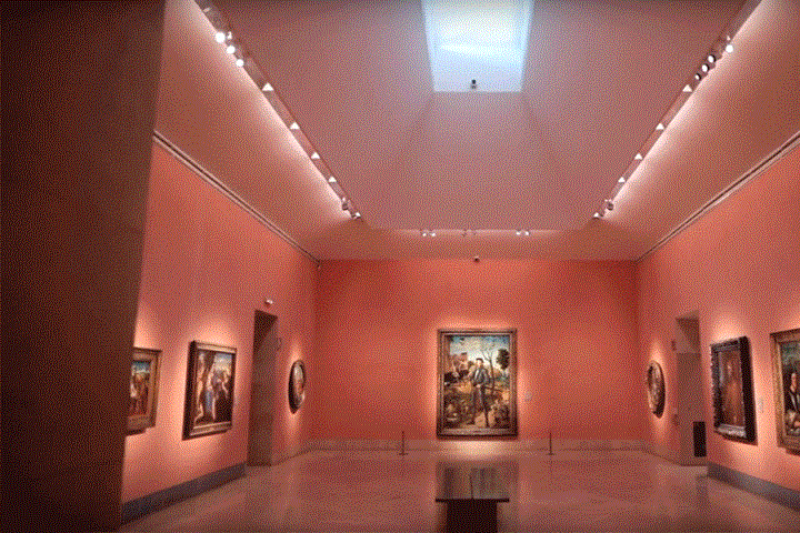 La nueva iluminación de Sylvania en el Museo Thyssen finalista en los premios enerTIC Awards 2019