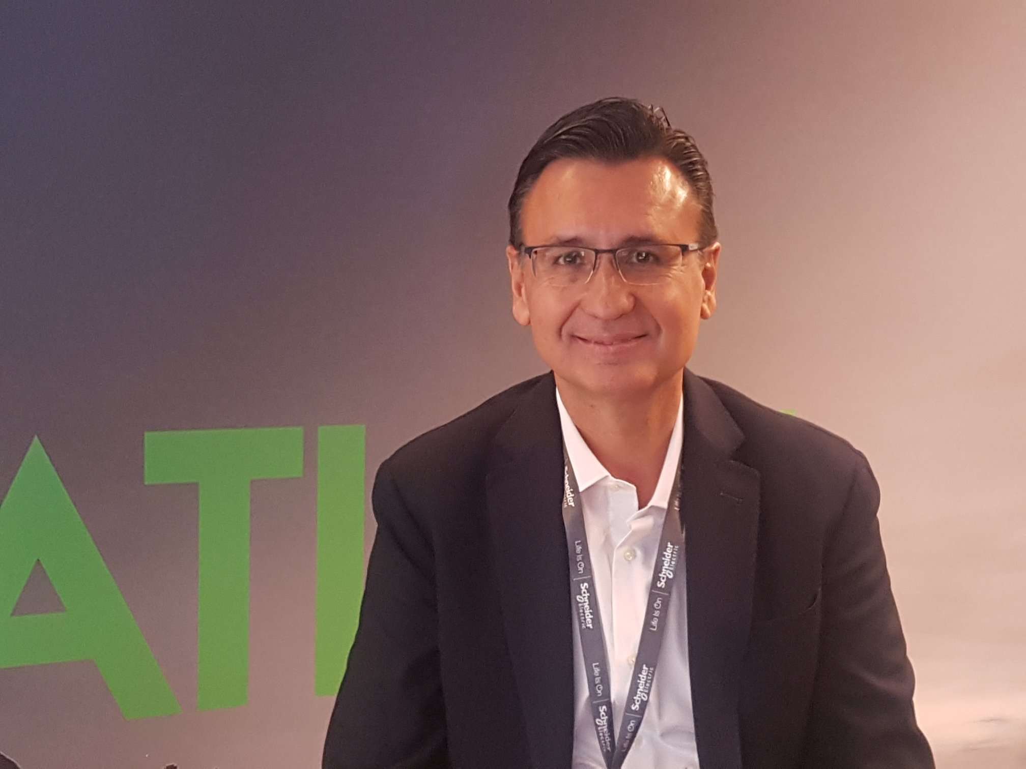 Eugenio de la Rosa, vicepresidente para Distribución de Schneider Electric