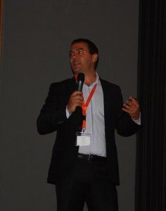 Jesús Román, Secretario General de Fenie durante la inauguración del Congreso de Fenie en Santander