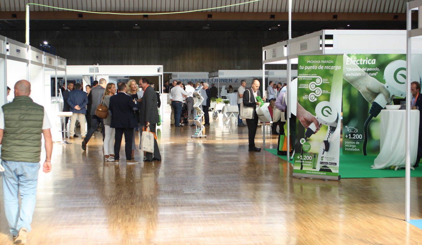 Algunos Stands y pasillos del XIX congreso