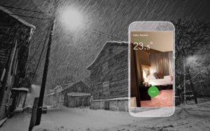 El sistema de calefacción inteligente Wiser Heat permite el control de las variables del mismo desde el teléfono móvil