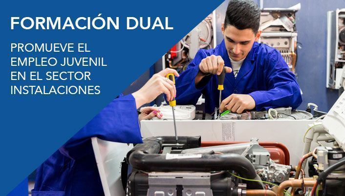 La Formación Dual emplea a 43 jóvenes en el sector de las instalaciones en el último año