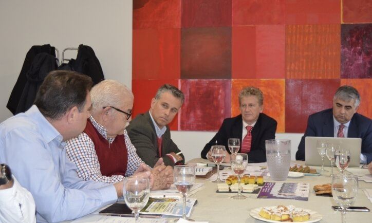 Un momento del Desayuno sobre Reciclaje organizado en Sevilla