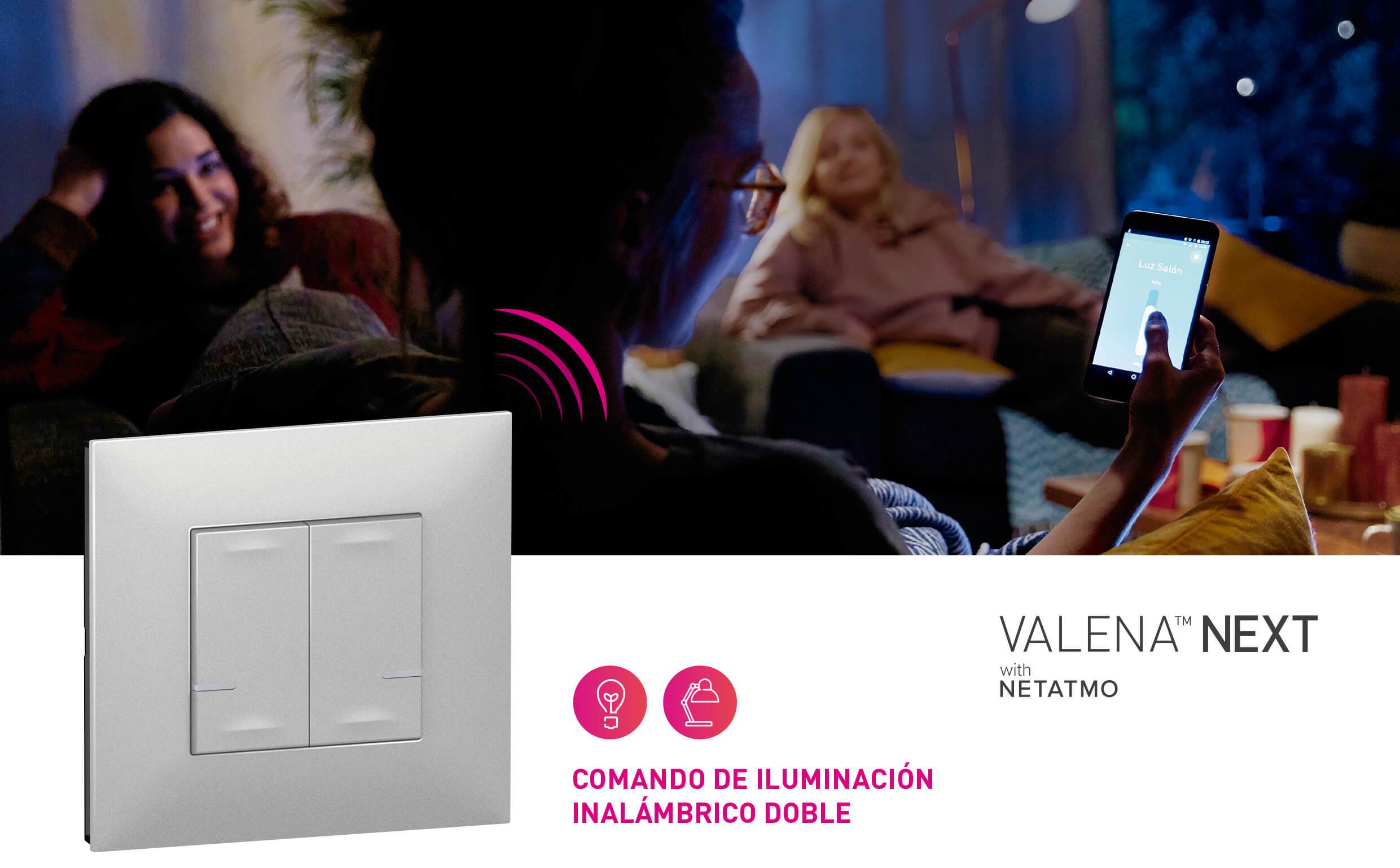 Legrand presenta un nuevo comando de iluminación inalámbrico doble