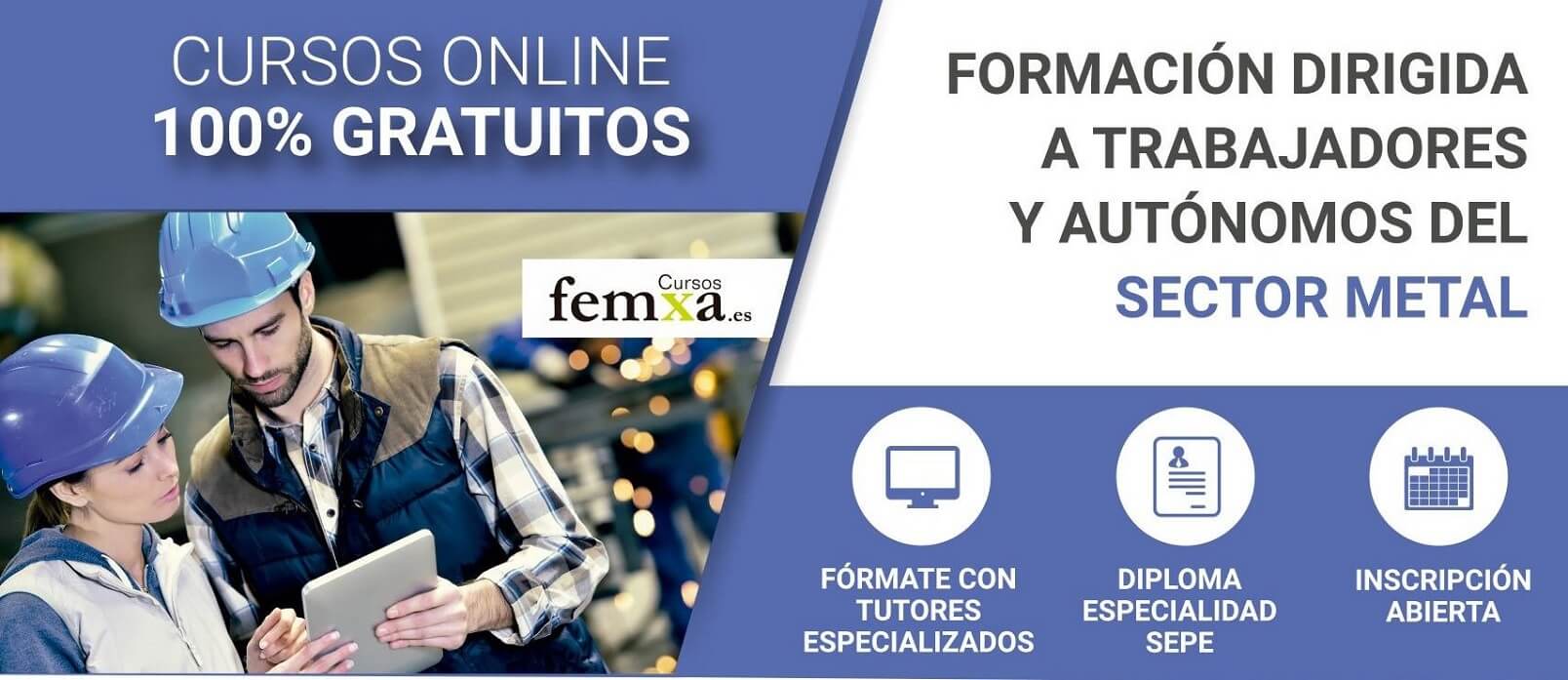2.000 plazas en formación online subvencionada para el sector del Metal