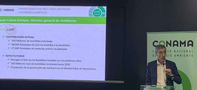Ambilamp aporta su visión sobre la crisis medioambiental en la Cumbre del Clima