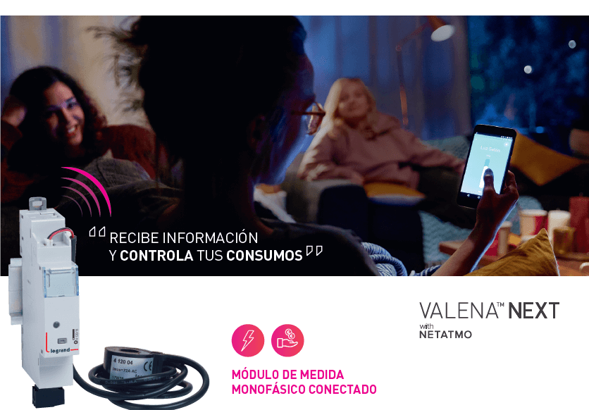 Legrand ofrece el control del hogar con su nuevo módulo de medida conectado