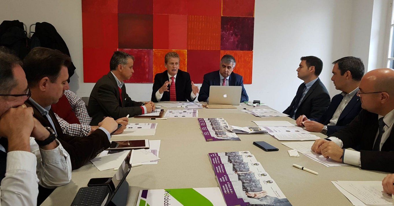 Un momento del Desayuno sobre Reciclaje organizado en Sevilla