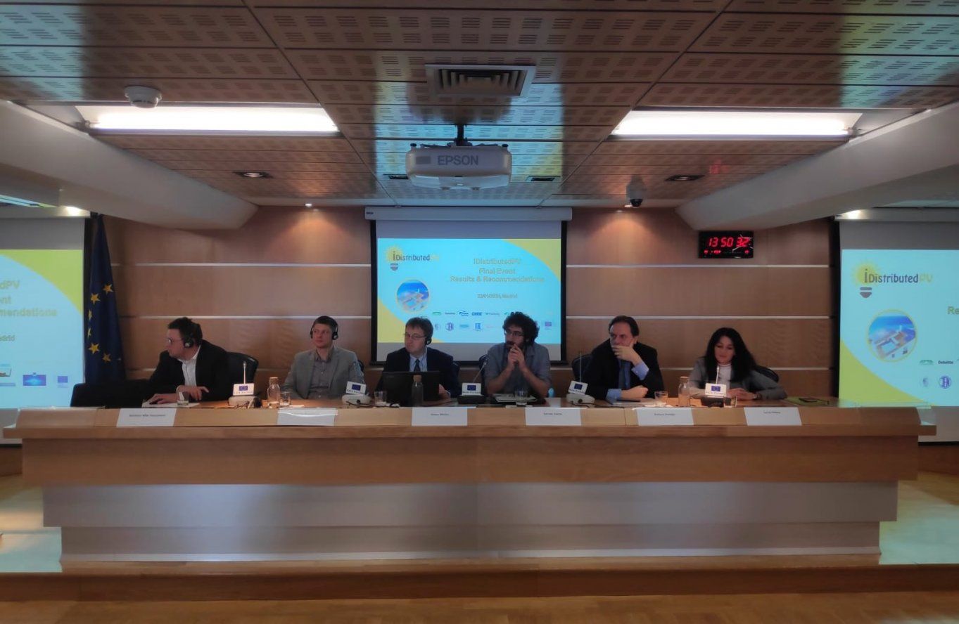 Presentación de los resultados del proyecto iDistributedPV