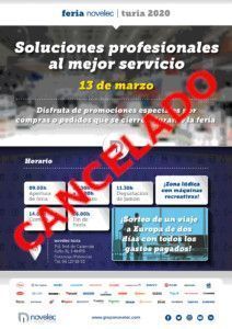 Evento cancelado de Novelec Turia organiza una feria especializada en el sector eléctrico y la climatización