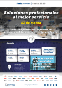 Novelec Turia organiza una feria especializada en el sector eléctrico y la climatización