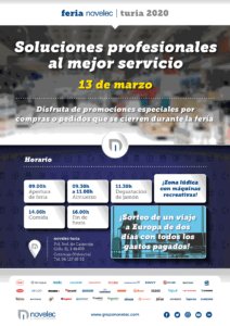 Novelec Turia organiza una feria especializada en el sector eléctrico y la climatización