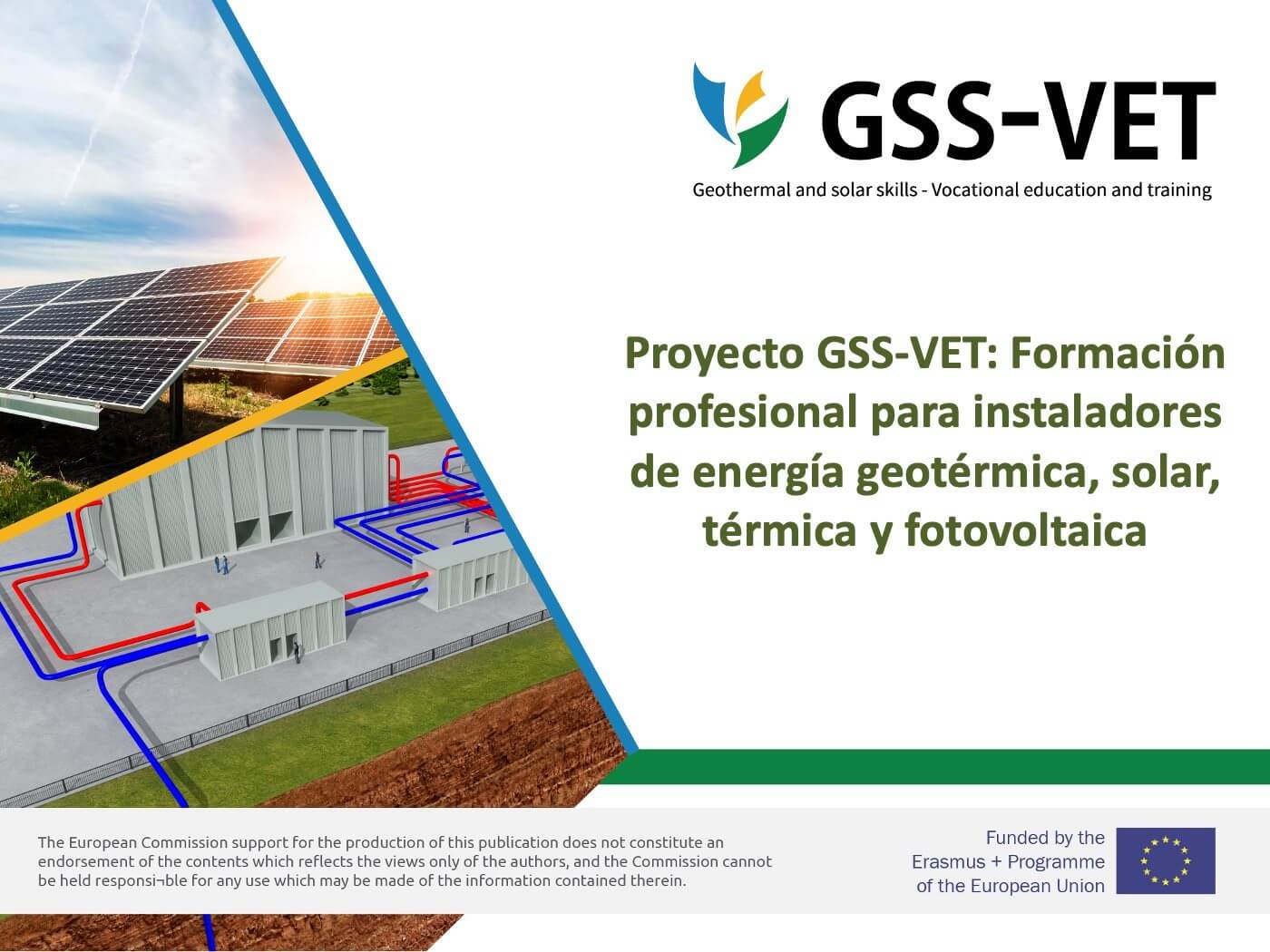 Proyecto GSS-VET de formacion para profesionales de la instalacion