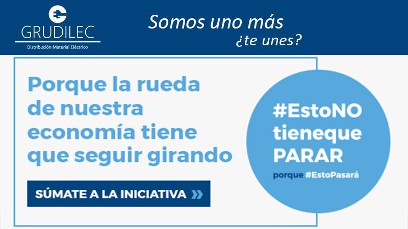 Grudilec se adhiere a la iniciativa #EstoNOtienequePARAR porque #EstoPasará