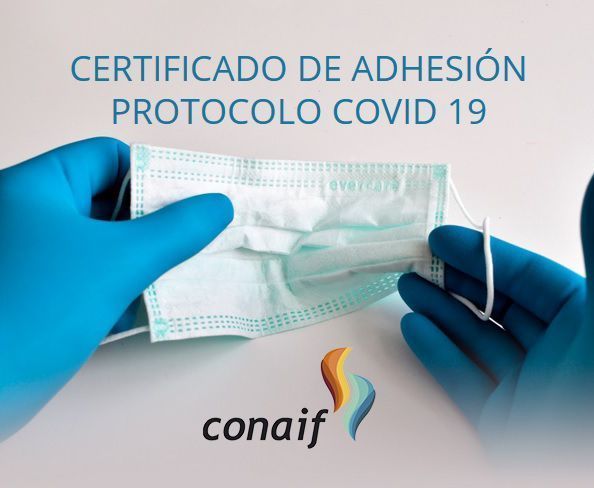 Conaif certifica a empresas instaladoras seguras frente al coronavirus