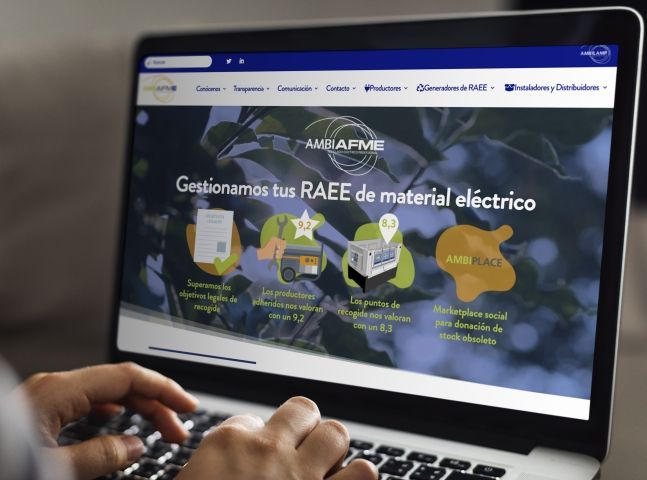Ambiafme estrena una web para ayudar a los profesionales a gestionar sus residuos