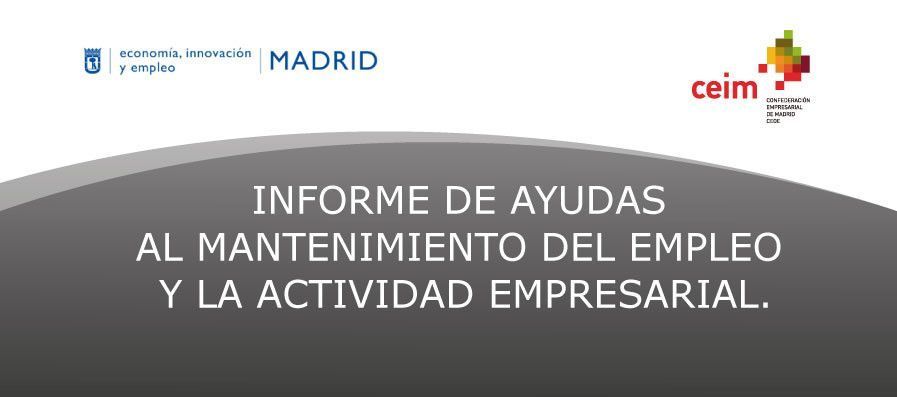 CEIM recopila en un único documento las medidas de apoyo al empleo y a la actividad empresarial en la crisis