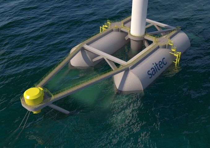 Acuerdo firmado para instalar el primer aerogenerador marino flotante en España