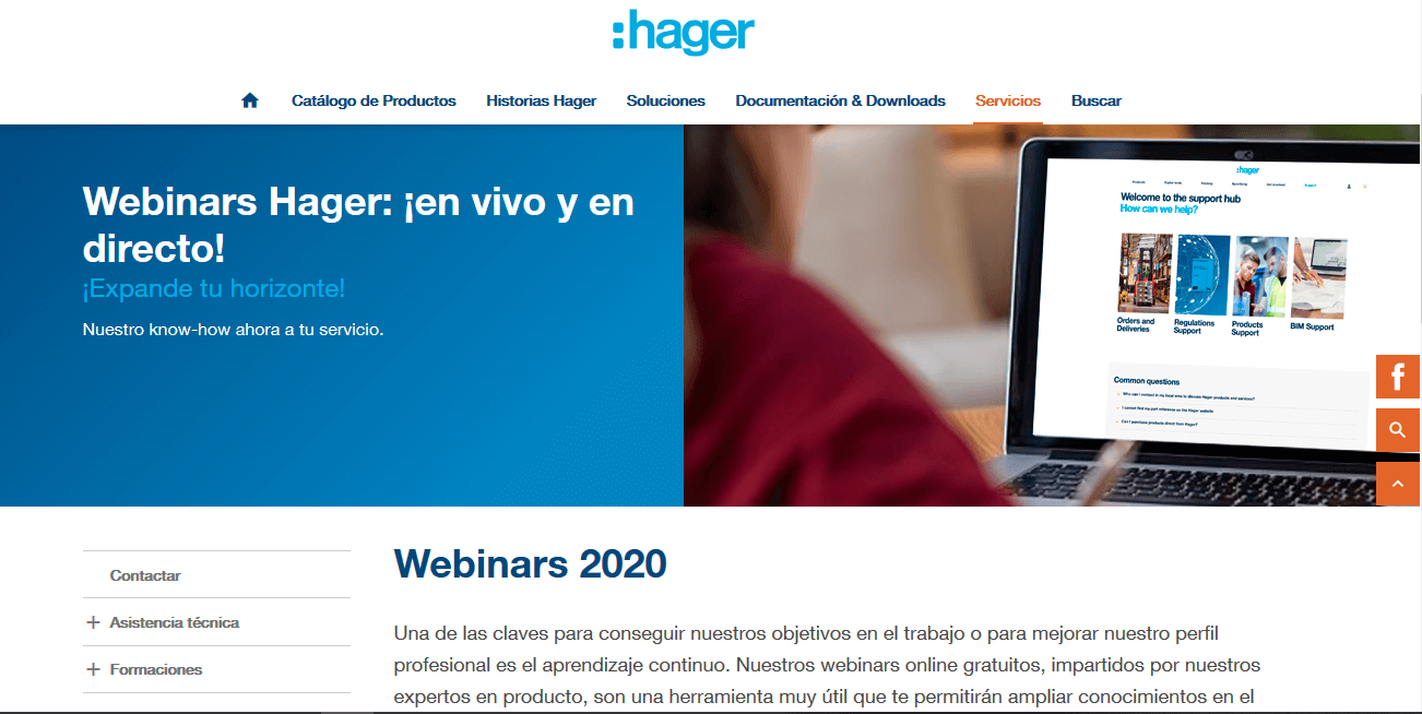 Hager programa para este jueves un webinar sobre su actuador DALI KNX