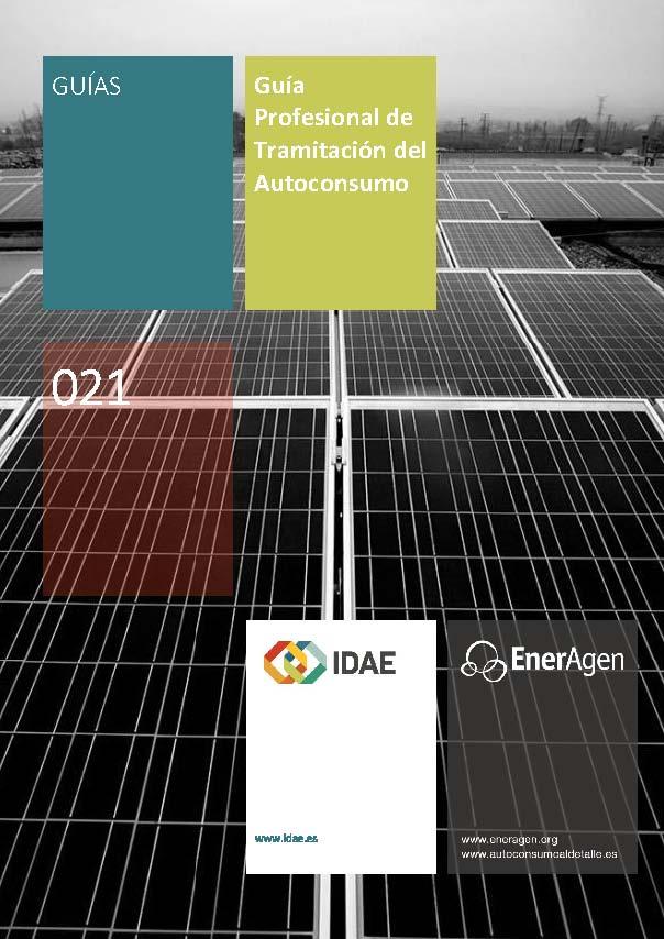 Nueva versión de la Guía Profesional de Tramitación del Autoconsumo