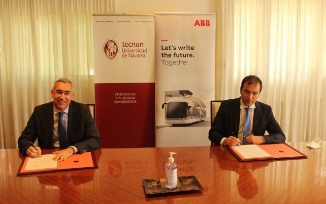 ABB y Tecnun acuerdan colaborar en la formación de los alumnos de ingeniería