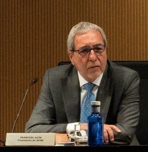 Francesc Acín, presidente de AFME