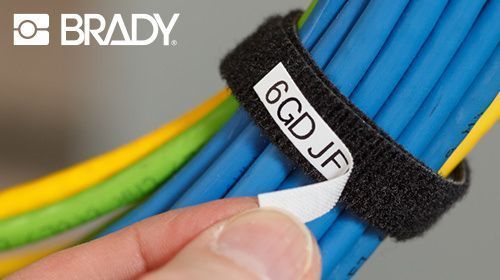 BradyGrip™ Nuevo material de impresión para cinta de cierre