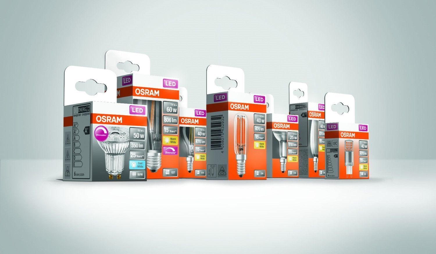 Ledvance presenta lámparas LED marca Osram en envases 100 % reciclables y libres de plásticos