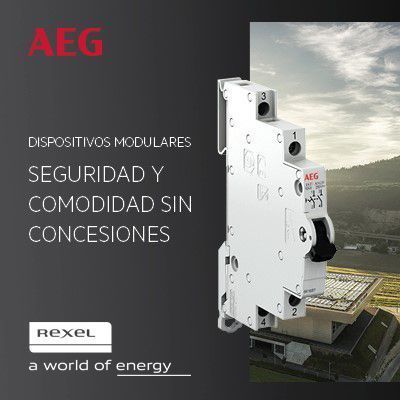 Rexel incorpora la nueva gama de dispositivos modulares de carril DIN de AEG