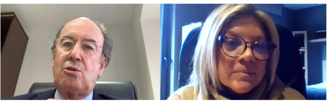 Alfredo Berges y Pilar Vázquez, director general y presidente de Anfalum, respectivamente 